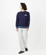 NHLEF82180 GIANNI LO GIUDICE(小さいサイズ)(メゾン ドゥ サンク) [新色追加]アウトファーストストレートパンツ ライトグレー