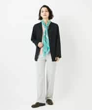 NHLEF82180 GIANNI LO GIUDICE(小さいサイズ)(メゾン ドゥ サンク) [新色追加]アウトファーストストレートパンツ ライトグレー