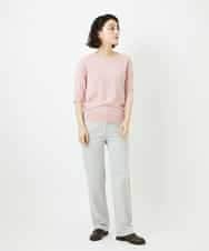 NHLEF82180 GIANNI LO GIUDICE(小さいサイズ)(メゾン ドゥ サンク) [新色追加]アウトファーストストレートパンツ ライトグレー