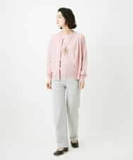 NHLEF82180 GIANNI LO GIUDICE(小さいサイズ)(メゾン ドゥ サンク) [新色追加]アウトファーストストレートパンツ ライトグレー