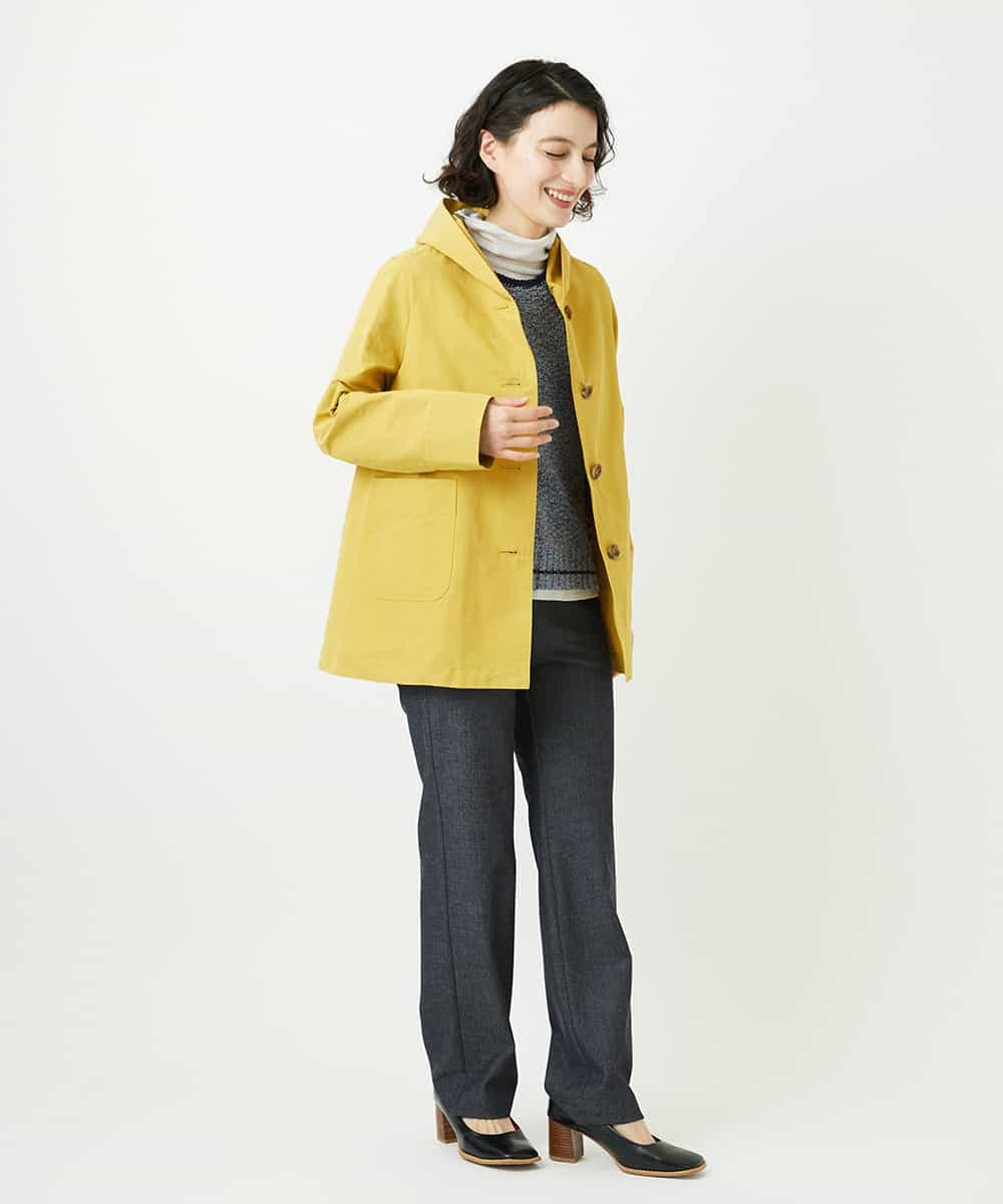 NHLEF82180 GIANNI LO GIUDICE(小さいサイズ)(メゾン ドゥ サンク) [新色追加]アウトファーストストレートパンツ ライトグレー