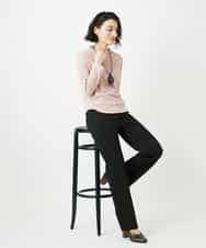 NHLEF82180 GIANNI LO GIUDICE(小さいサイズ)(メゾン ドゥ サンク) [新色追加]アウトファーストストレートパンツ ライトグレー