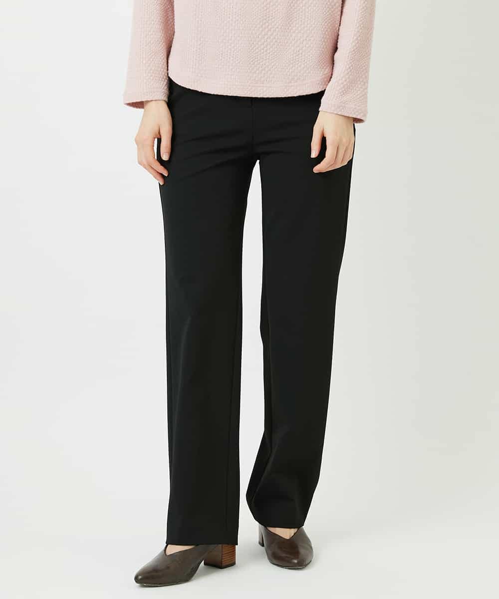 NHLEF82180 GIANNI LO GIUDICE(小さいサイズ)(メゾン ドゥ サンク) [新色追加]アウトファーストストレートパンツ ブラック