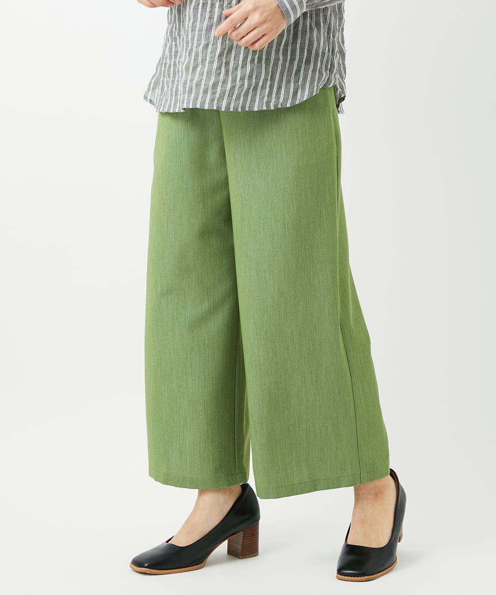 NHLEF84230 GIANNI LO GIUDICE(小さいサイズ)(メゾン ドゥ サンク) ストレッチセミワイドパンツ ライトブルー