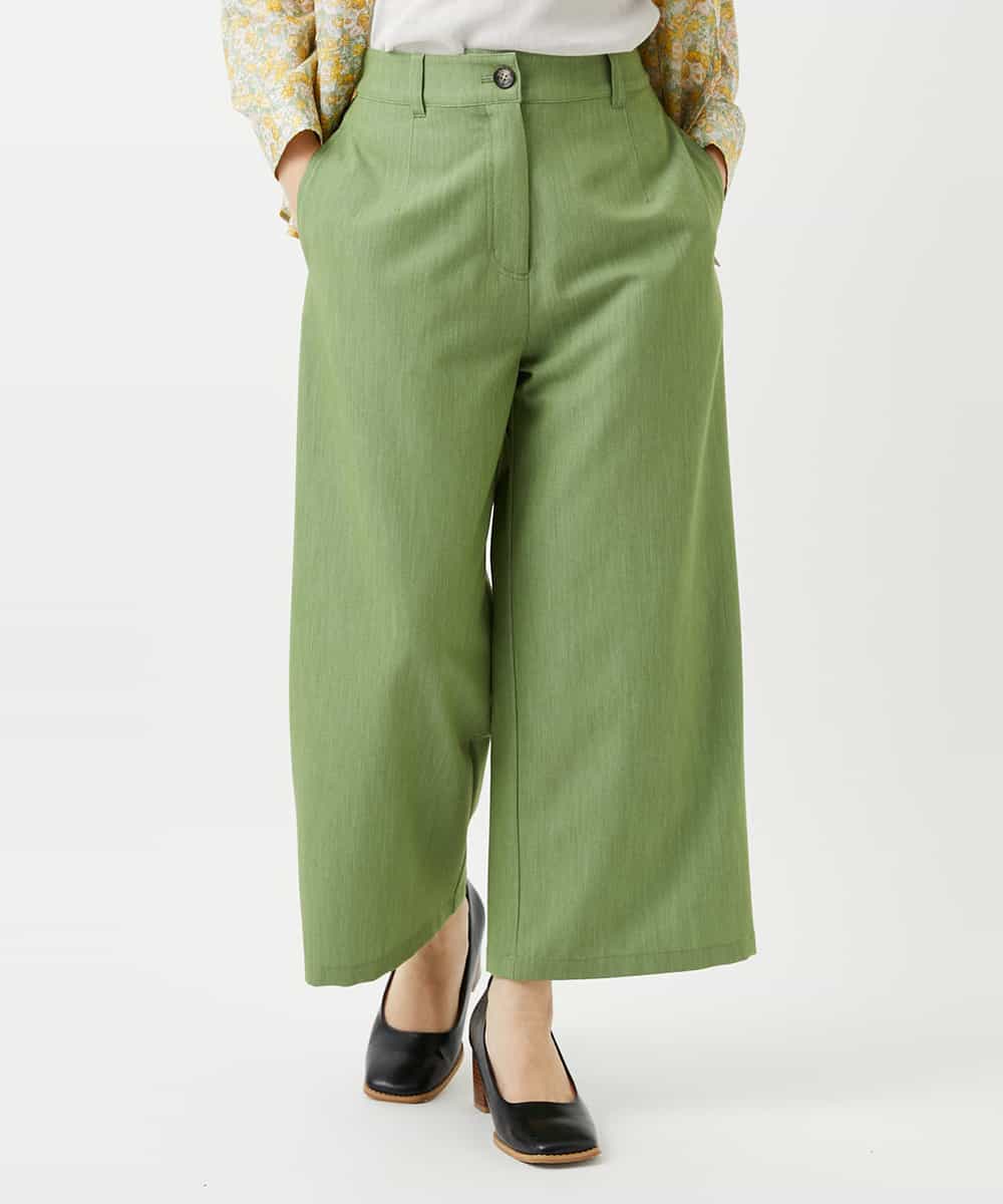 NHLEF84230 GIANNI LO GIUDICE(小さいサイズ)(メゾン ドゥ サンク) ストレッチセミワイドパンツ ライトブルー