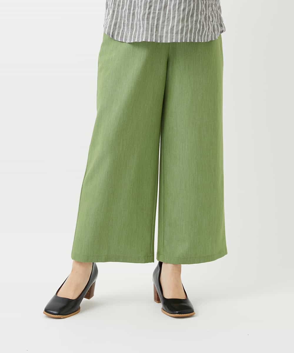 NHLEF84230 GIANNI LO GIUDICE(小さいサイズ)(メゾン ドゥ サンク) ストレッチセミワイドパンツ ライトブルー