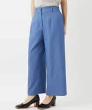 NHLEF84230 GIANNI LO GIUDICE(小さいサイズ)(メゾン ドゥ サンク) ストレッチセミワイドパンツ ライトブルー