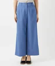 NHLEF84230 GIANNI LO GIUDICE(小さいサイズ)(メゾン ドゥ サンク) ストレッチセミワイドパンツ ライトブルー