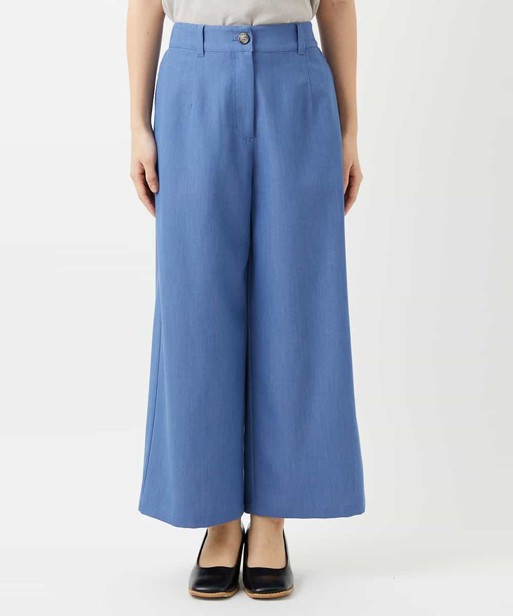 NHLEF84230 GIANNI LO GIUDICE(小さいサイズ)(メゾン ドゥ サンク) ストレッチセミワイドパンツ ライトブルー