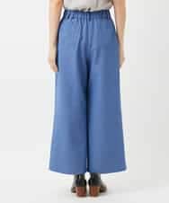 NHLEF84230 GIANNI LO GIUDICE(小さいサイズ)(メゾン ドゥ サンク) ストレッチセミワイドパンツ ライトブルー