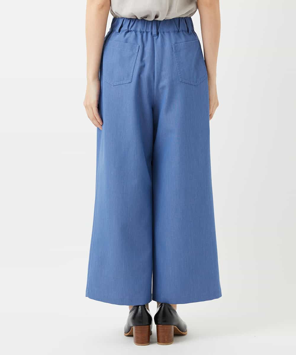 NHLEF84230 GIANNI LO GIUDICE(小さいサイズ)(メゾン ドゥ サンク) ストレッチセミワイドパンツ ライトブルー