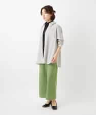 NHLEF84230 GIANNI LO GIUDICE(小さいサイズ)(メゾン ドゥ サンク) ストレッチセミワイドパンツ ライトブルー