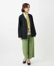 NHLEF84230 GIANNI LO GIUDICE(小さいサイズ)(メゾン ドゥ サンク) ストレッチセミワイドパンツ ライトブルー