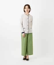 NHLEF84230 GIANNI LO GIUDICE(小さいサイズ)(メゾン ドゥ サンク) ストレッチセミワイドパンツ ライトブルー