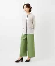 NHLEF84230 GIANNI LO GIUDICE(小さいサイズ)(メゾン ドゥ サンク) ストレッチセミワイドパンツ ライトブルー