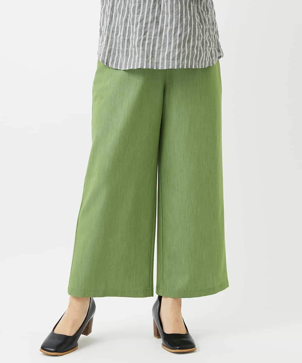 NHLEF84230 GIANNI LO GIUDICE(小さいサイズ)(メゾン ドゥ サンク) ストレッチセミワイドパンツ ライトブルー