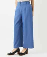 NHLEF84230 GIANNI LO GIUDICE(小さいサイズ)(メゾン ドゥ サンク) ストレッチセミワイドパンツ ライトブルー