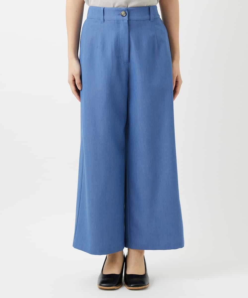 NHLEF84230 GIANNI LO GIUDICE(小さいサイズ)(メゾン ドゥ サンク) ストレッチセミワイドパンツ ライトブルー