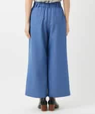 NHLEF84230 GIANNI LO GIUDICE(小さいサイズ)(メゾン ドゥ サンク) ストレッチセミワイドパンツ ライトブルー