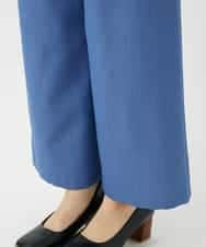 NHLEF84230 GIANNI LO GIUDICE(小さいサイズ)(メゾン ドゥ サンク) ストレッチセミワイドパンツ ライトブルー