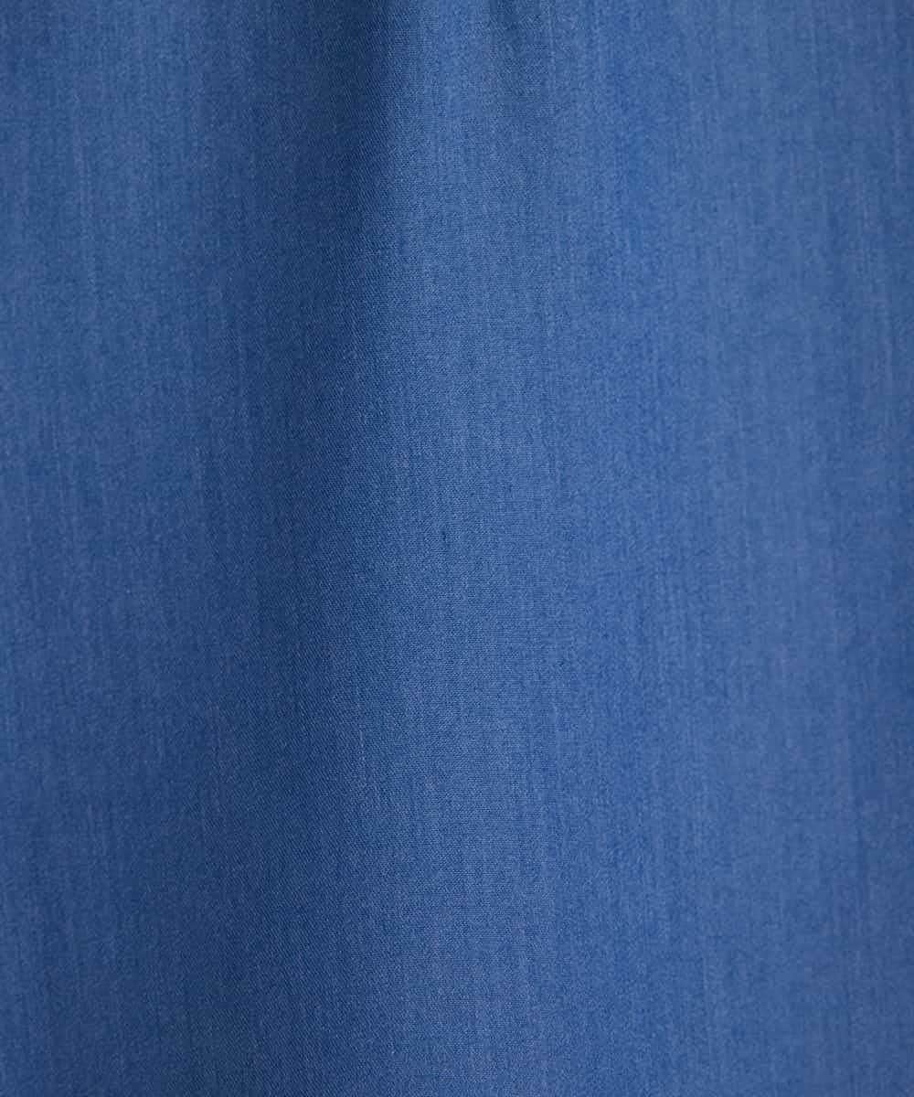 NHLEF84230 GIANNI LO GIUDICE(小さいサイズ)(メゾン ドゥ サンク) ストレッチセミワイドパンツ ライトブルー