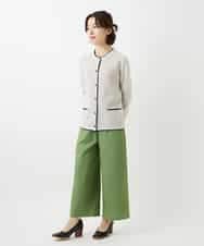 NHLEF84230 GIANNI LO GIUDICE(小さいサイズ)(メゾン ドゥ サンク) ストレッチセミワイドパンツ ライトブルー