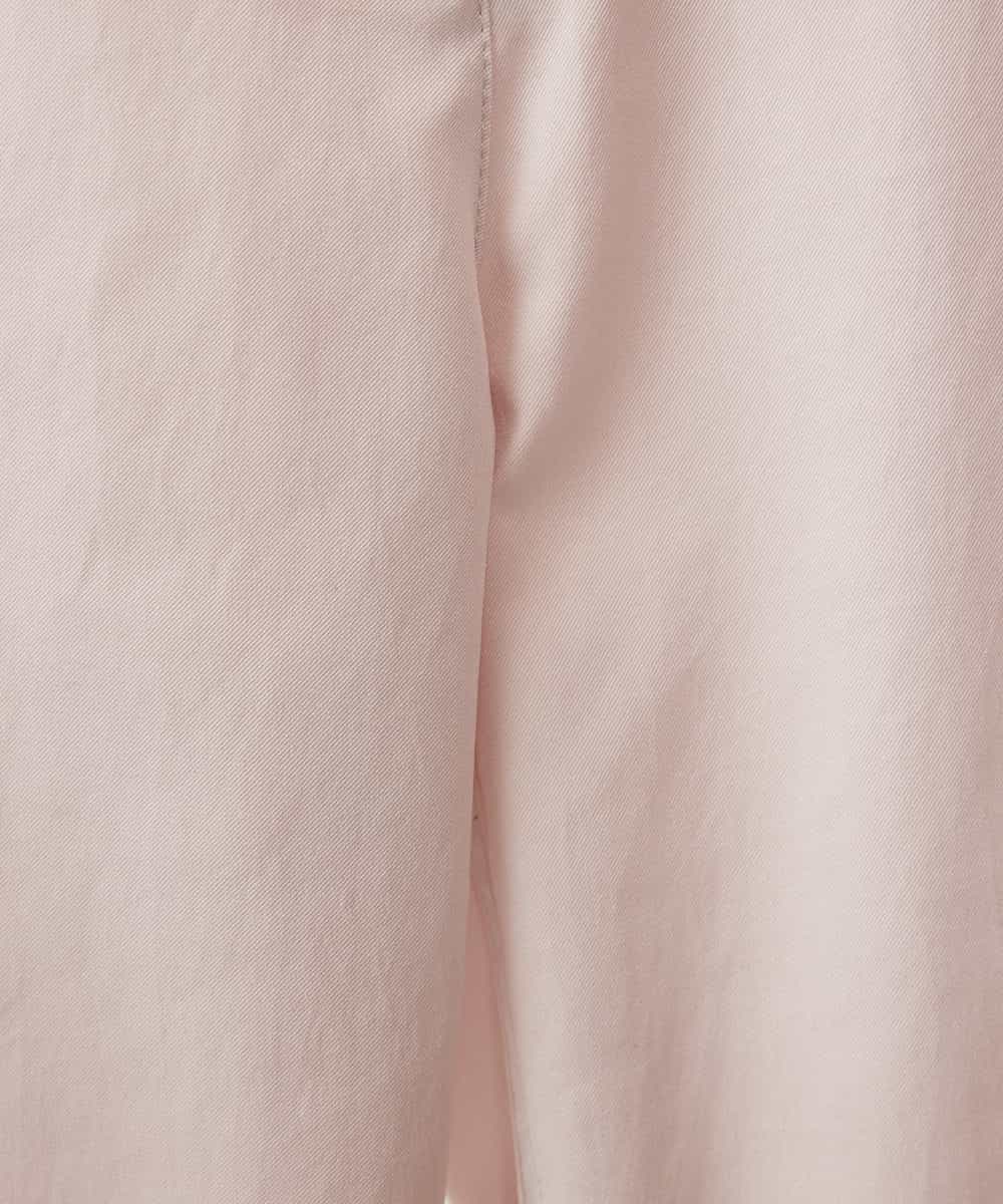 NHLEP13200 GIANNI LO GIUDICE(小さいサイズ)(メゾン ドゥ サンク) 【洗える】ヘリテージツイルストレートパンツ ピンク