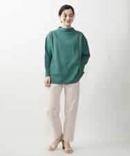 NHLEP13200 GIANNI LO GIUDICE(小さいサイズ)(メゾン ドゥ サンク) 【洗える】ヘリテージツイルストレートパンツ ピンク