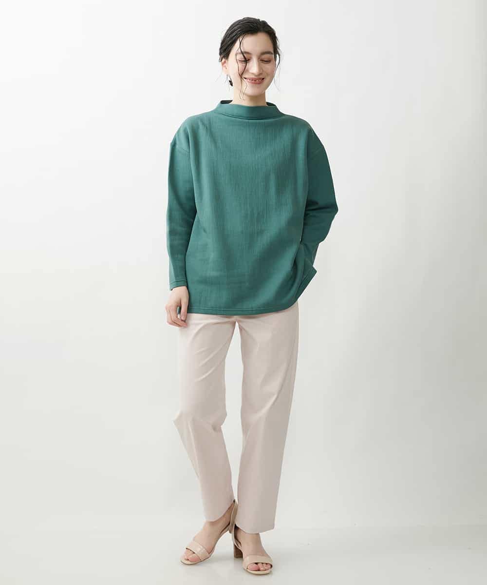NHLEP13200 GIANNI LO GIUDICE(小さいサイズ)(メゾン ドゥ サンク) 【洗える】ヘリテージツイルストレートパンツ ピンク