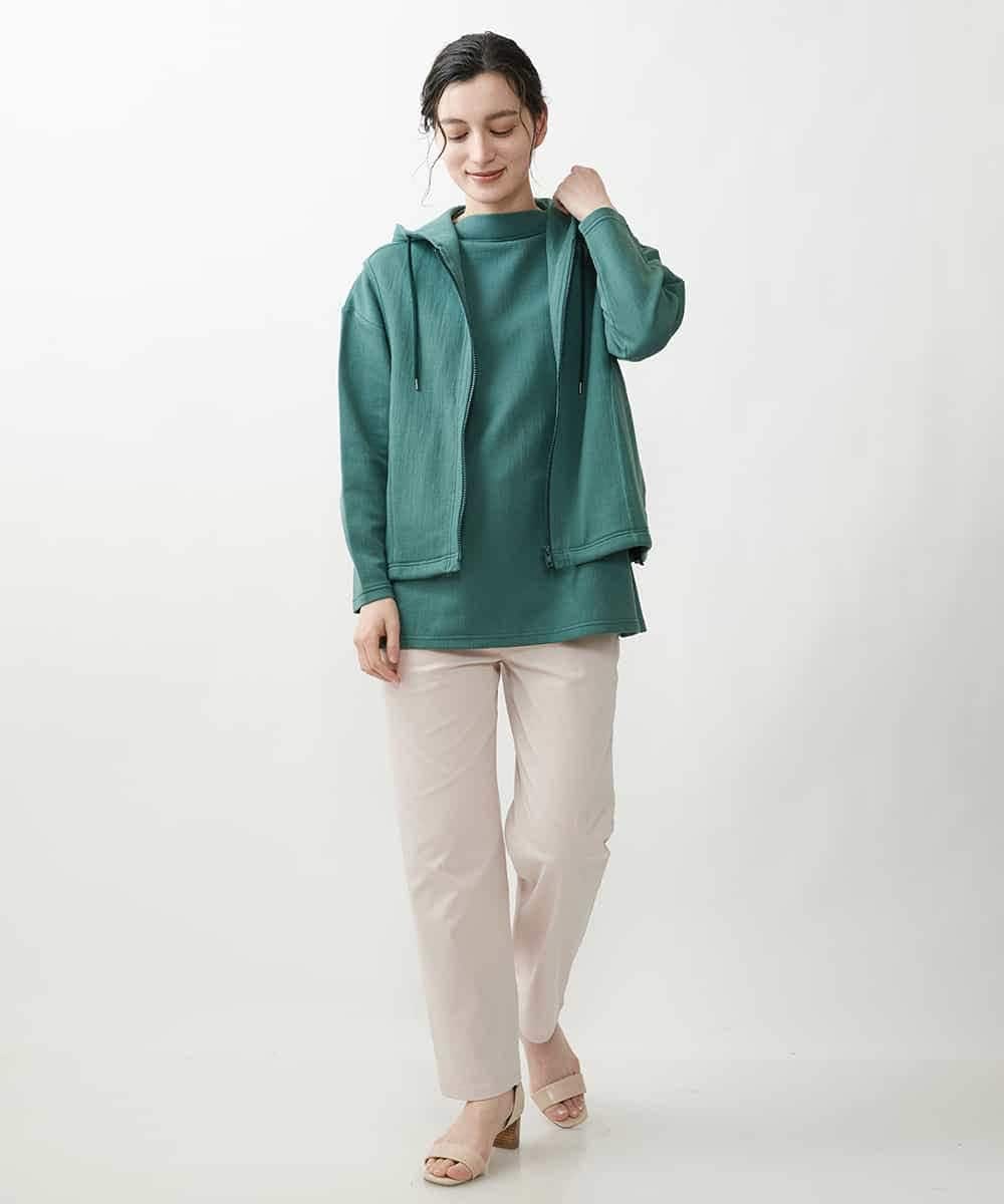 NHLEP13200 GIANNI LO GIUDICE(小さいサイズ)(メゾン ドゥ サンク) 【洗える】ヘリテージツイルストレートパンツ ピンク