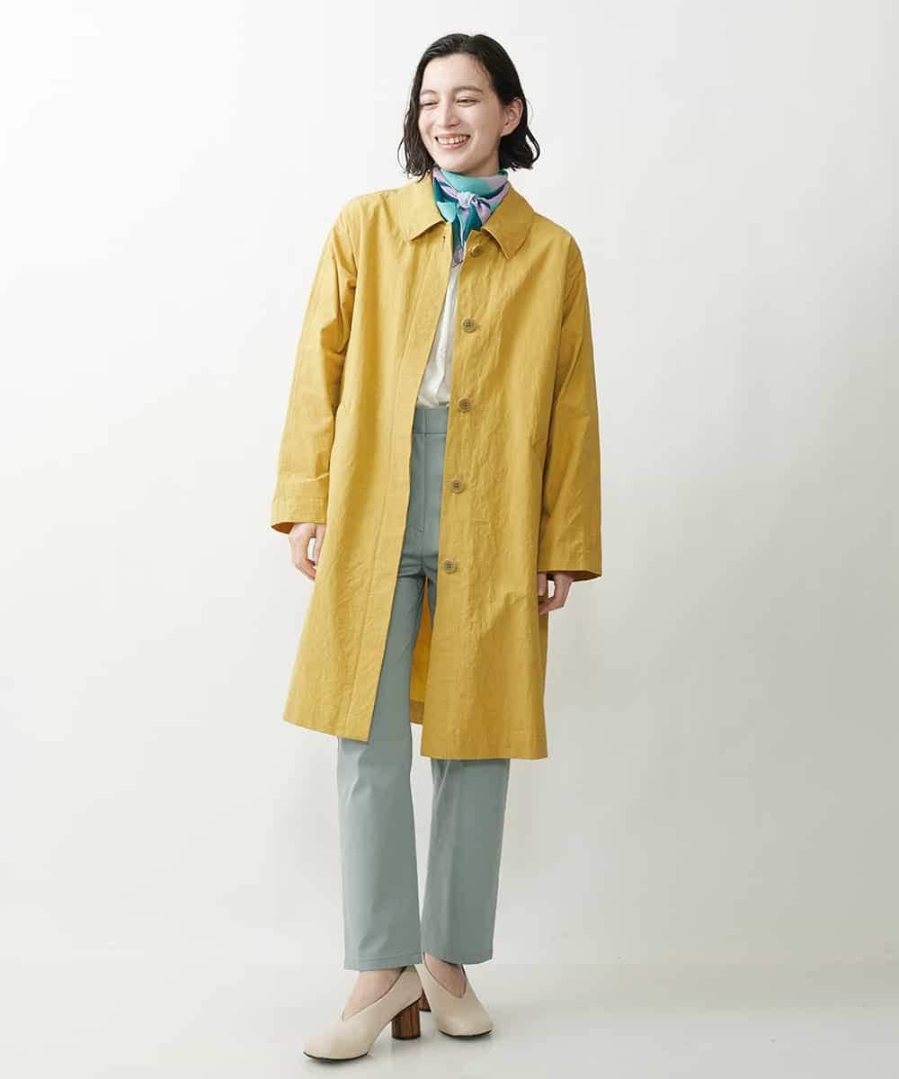 NHLEP13200 GIANNI LO GIUDICE(小さいサイズ)(メゾン ドゥ サンク) 【洗える】ヘリテージツイルストレートパンツ ピンク