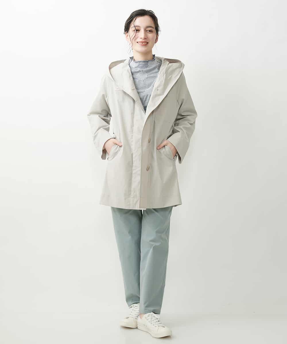 NHLEP13200 GIANNI LO GIUDICE(小さいサイズ)(メゾン ドゥ サンク) 【洗える】ヘリテージツイルストレートパンツ ピンク
