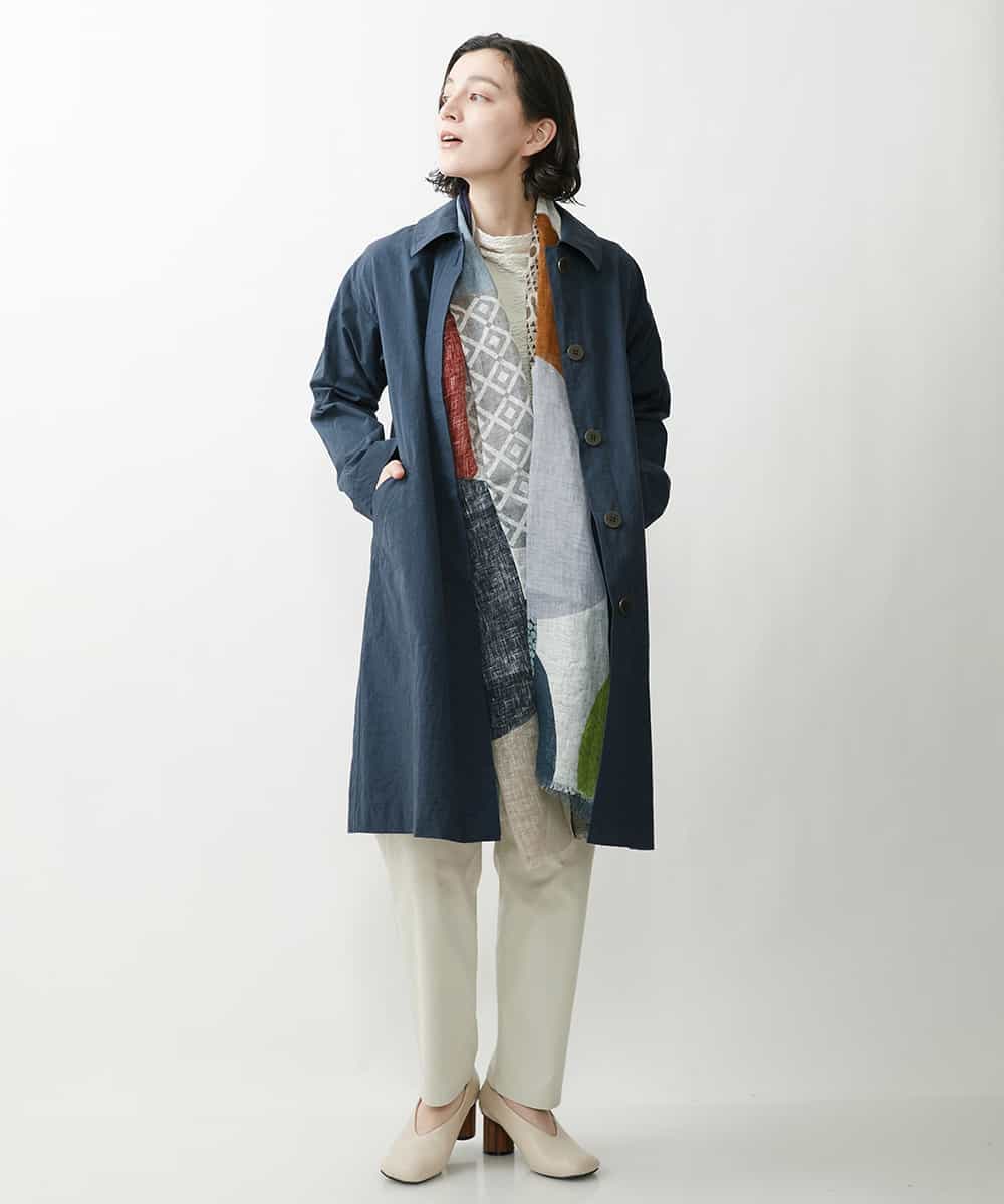 NHLEP13200 GIANNI LO GIUDICE(小さいサイズ)(メゾン ドゥ サンク) 【洗える】ヘリテージツイルストレートパンツ ピンク