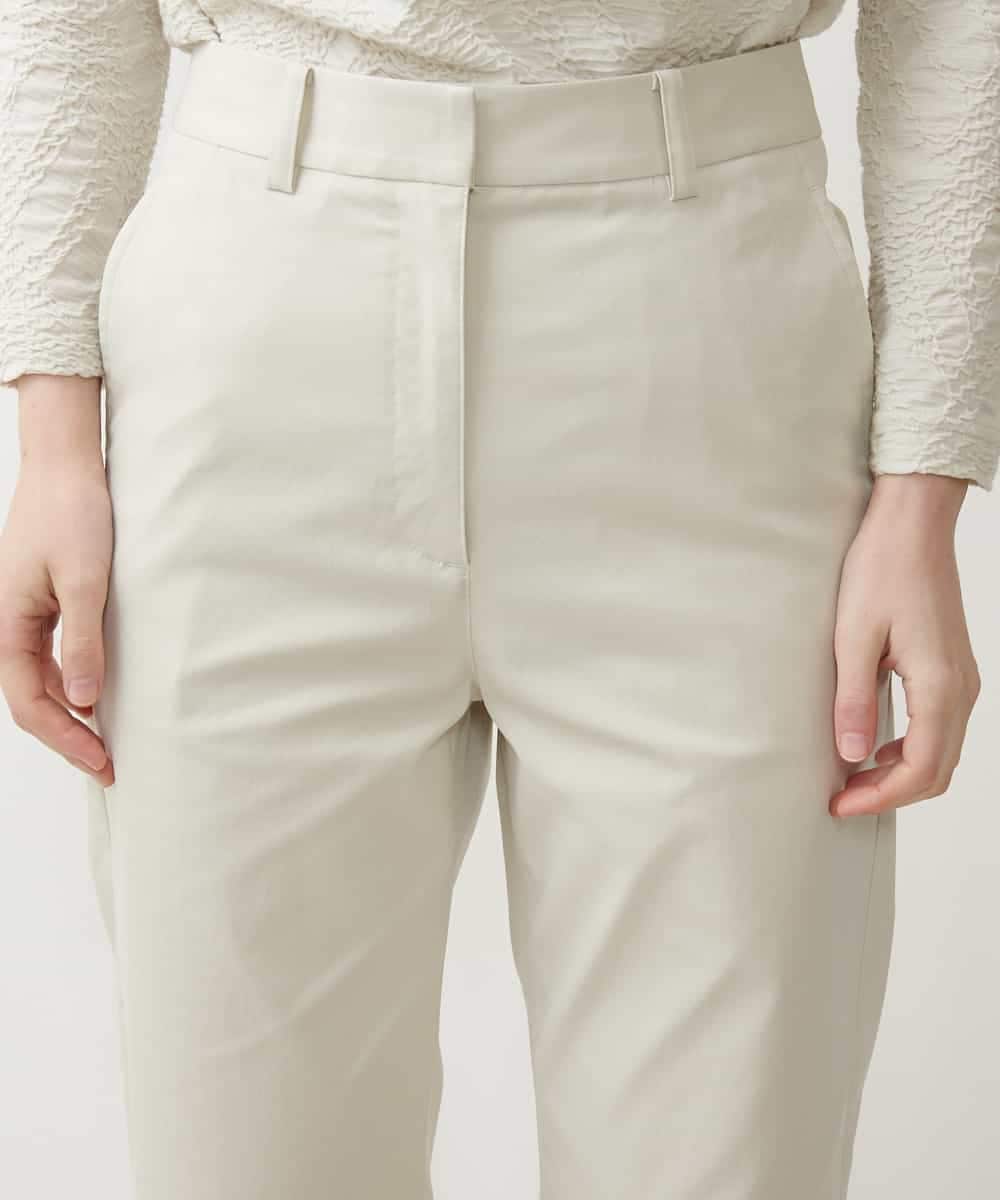 NHLEP13200 GIANNI LO GIUDICE(小さいサイズ)(メゾン ドゥ サンク) 【洗える】ヘリテージツイルストレートパンツ ピンク