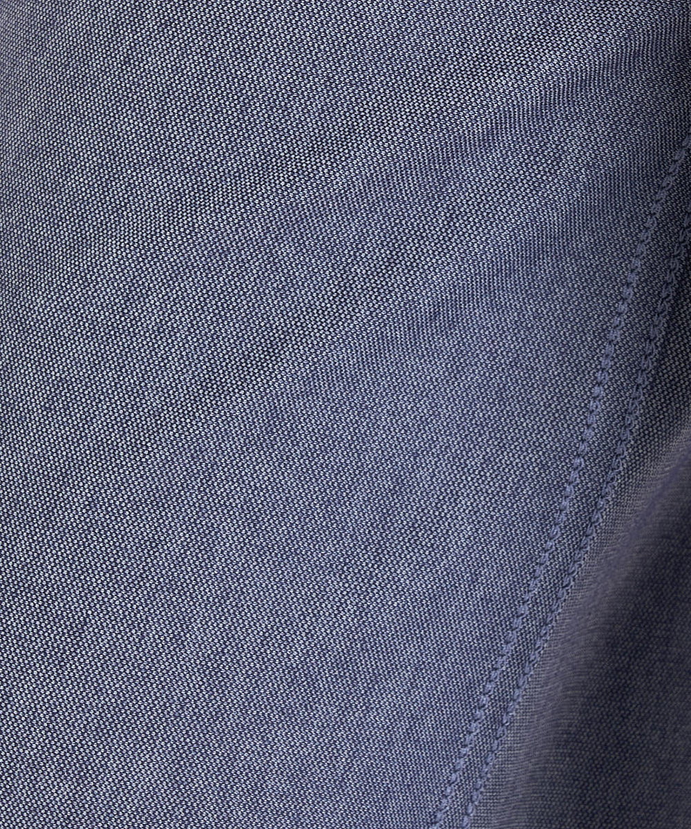 NHLET21230 GIANNI LO GIUDICE(小さいサイズ)(メゾン ドゥ サンク) [リバーシブル]デニム柄転写プリントパンツ ネイビー