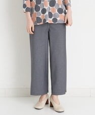 NHLET21230 GIANNI LO GIUDICE(小さいサイズ)(メゾン ドゥ サンク) [リバーシブル]デニム柄転写プリントパンツ ネイビー