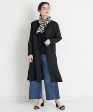 NHLET21230 GIANNI LO GIUDICE(小さいサイズ)(メゾン ドゥ サンク) [リバーシブル]デニム柄転写プリントパンツ ネイビー