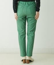NHLEU80170 GIANNI LO GIUDICE(小さいサイズ)(メゾン ドゥ サンク) ハイテンションストレッチカラーパンツ グリーン