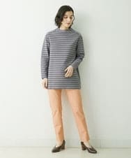 NHLEU80170 GIANNI LO GIUDICE(小さいサイズ)(メゾン ドゥ サンク) ハイテンションストレッチカラーパンツ グリーン