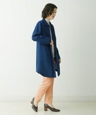 NHLEU80170 GIANNI LO GIUDICE(小さいサイズ)(メゾン ドゥ サンク) ハイテンションストレッチカラーパンツ グリーン