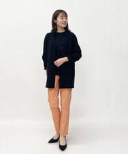 NHLEU80170 GIANNI LO GIUDICE(小さいサイズ)(メゾン ドゥ サンク) ハイテンションストレッチカラーパンツ グリーン