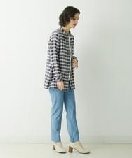 NHLEU80170 GIANNI LO GIUDICE(小さいサイズ)(メゾン ドゥ サンク) ハイテンションストレッチカラーパンツ グリーン
