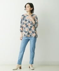 NHLEU80170 GIANNI LO GIUDICE(小さいサイズ)(メゾン ドゥ サンク) ハイテンションストレッチカラーパンツ グリーン