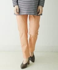 NHLEU80170 GIANNI LO GIUDICE(小さいサイズ)(メゾン ドゥ サンク) ハイテンションストレッチカラーパンツ グリーン