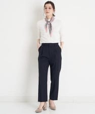 NHLEU83190 GIANNI LO GIUDICE(小さいサイズ)(メゾン ドゥ サンク) 【セットアップ対応/日本製】オックスストレッチパンツ ベージュ