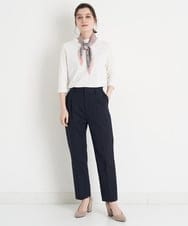 NHLEU83190 GIANNI LO GIUDICE(小さいサイズ)(メゾン ドゥ サンク) 【セットアップ対応/日本製】オックスストレッチパンツ ベージュ