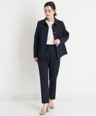 NHLEU83190 GIANNI LO GIUDICE(小さいサイズ)(メゾン ドゥ サンク) 【セットアップ対応/日本製】オックスストレッチパンツ ベージュ