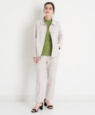 NHLEU83190 GIANNI LO GIUDICE(小さいサイズ)(メゾン ドゥ サンク) 【セットアップ対応/日本製】オックスストレッチパンツ ベージュ