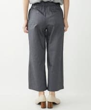 NHLEX82190 GIANNI LO GIUDICE(小さいサイズ)(メゾン ドゥ サンク) [セットアップ対応]デニムライクストレッチワイドパンツ ベージュ