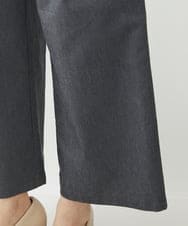 NHLEX82190 GIANNI LO GIUDICE(小さいサイズ)(メゾン ドゥ サンク) [セットアップ対応]デニムライクストレッチワイドパンツ ベージュ
